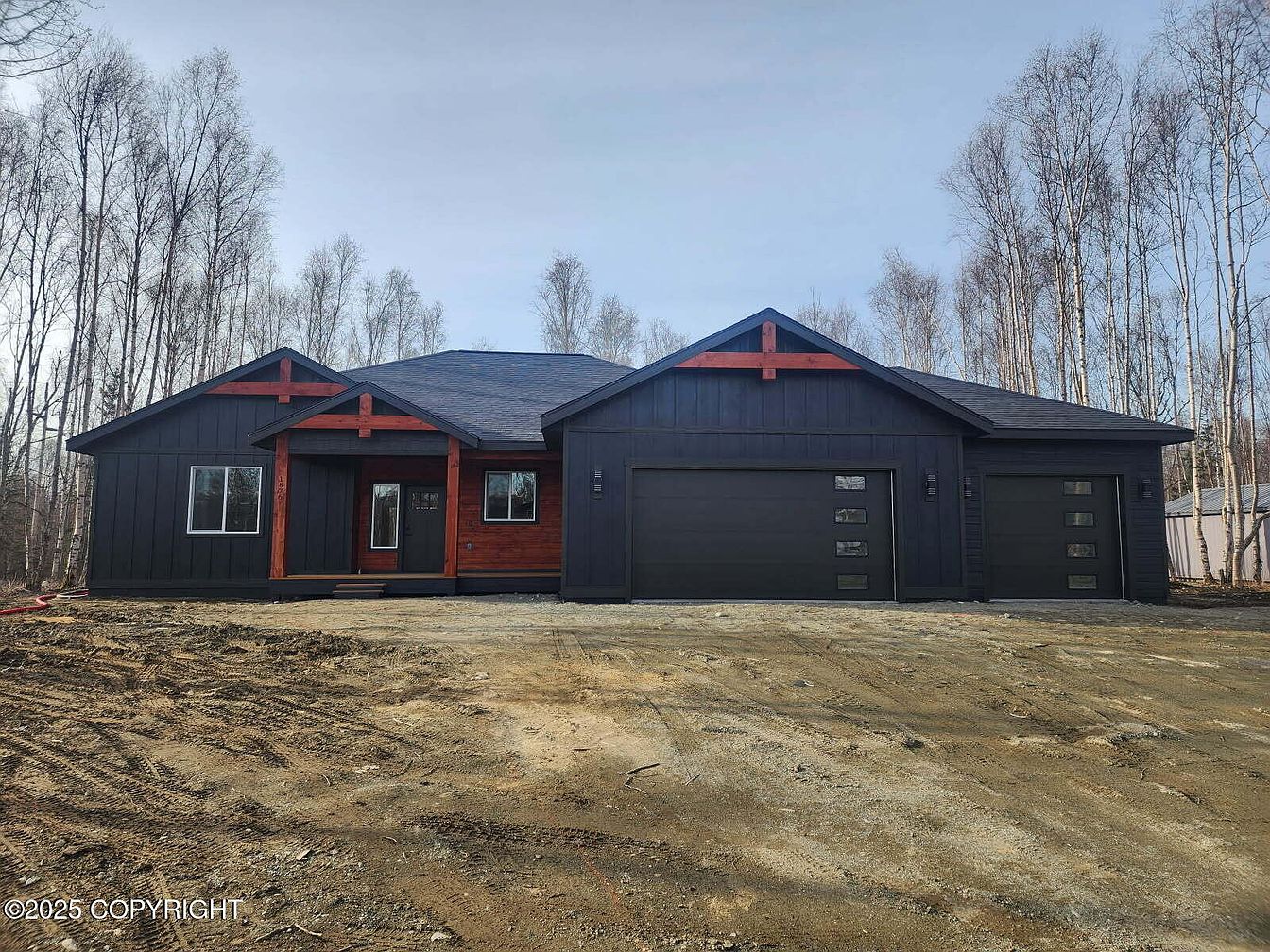 Completed Matanuska Homes house at 1876 S Alliance Country Drive