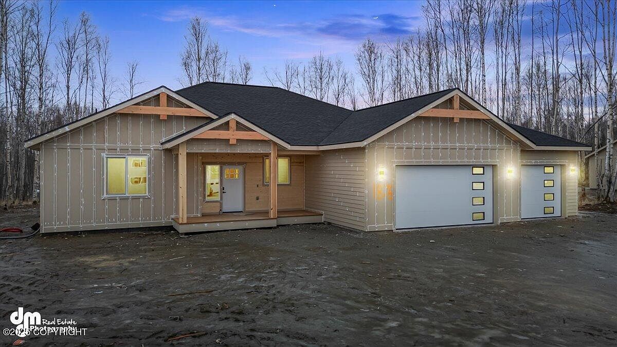 Third view of the completed home